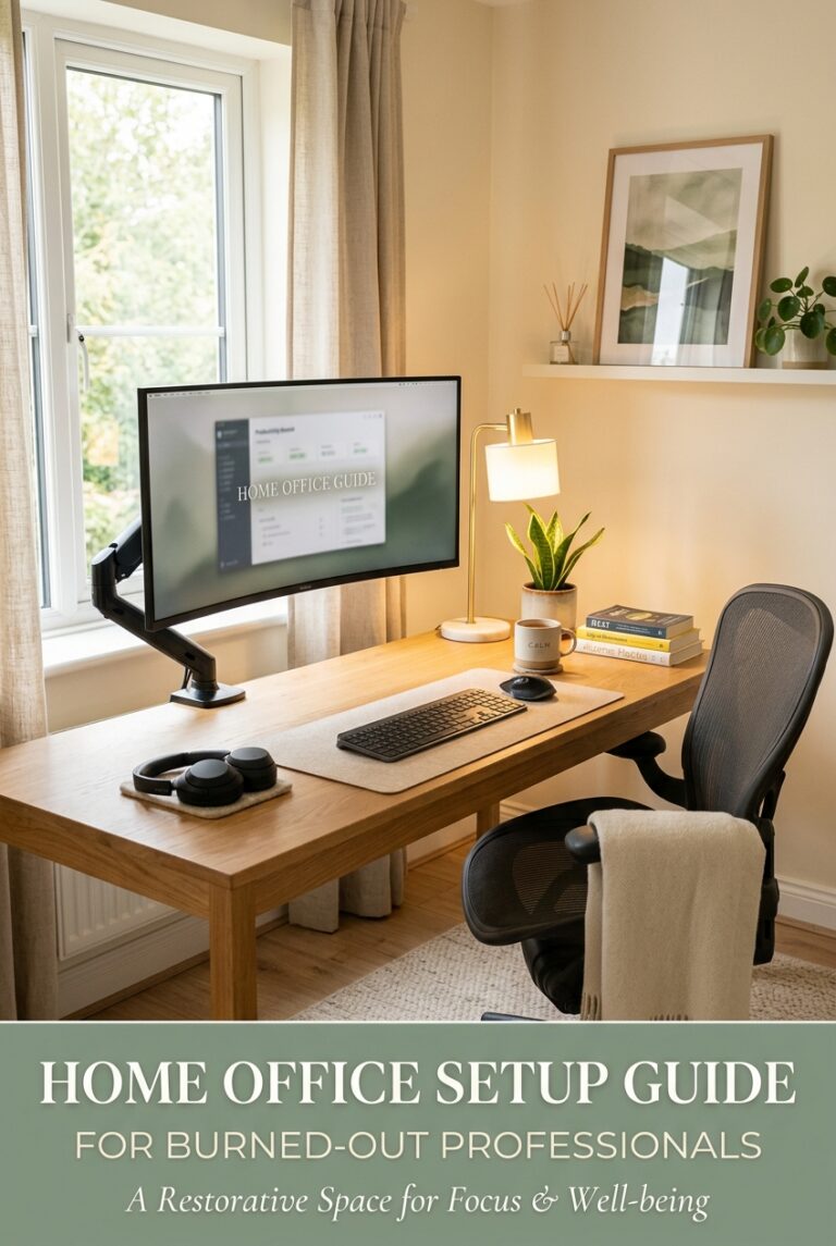 Home Office Setup Guide for Burned-Out Professionals